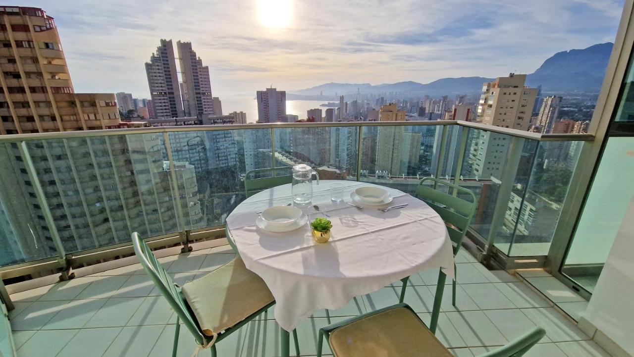 Skyline 11 Sunny Balcony With Stunning Sea Views Apartment Benidorm Exterior photo